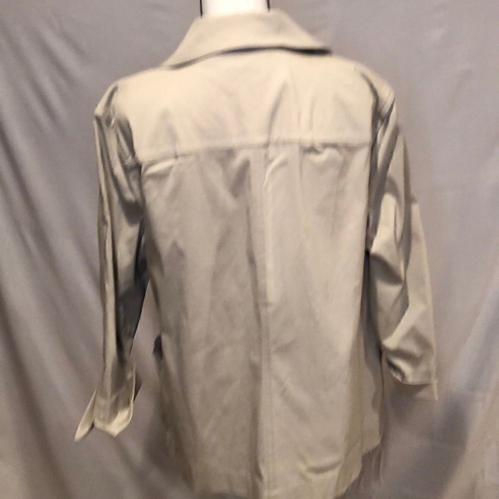 JM Collection Zip Front Jacket. Size… - Picture 3 of 6